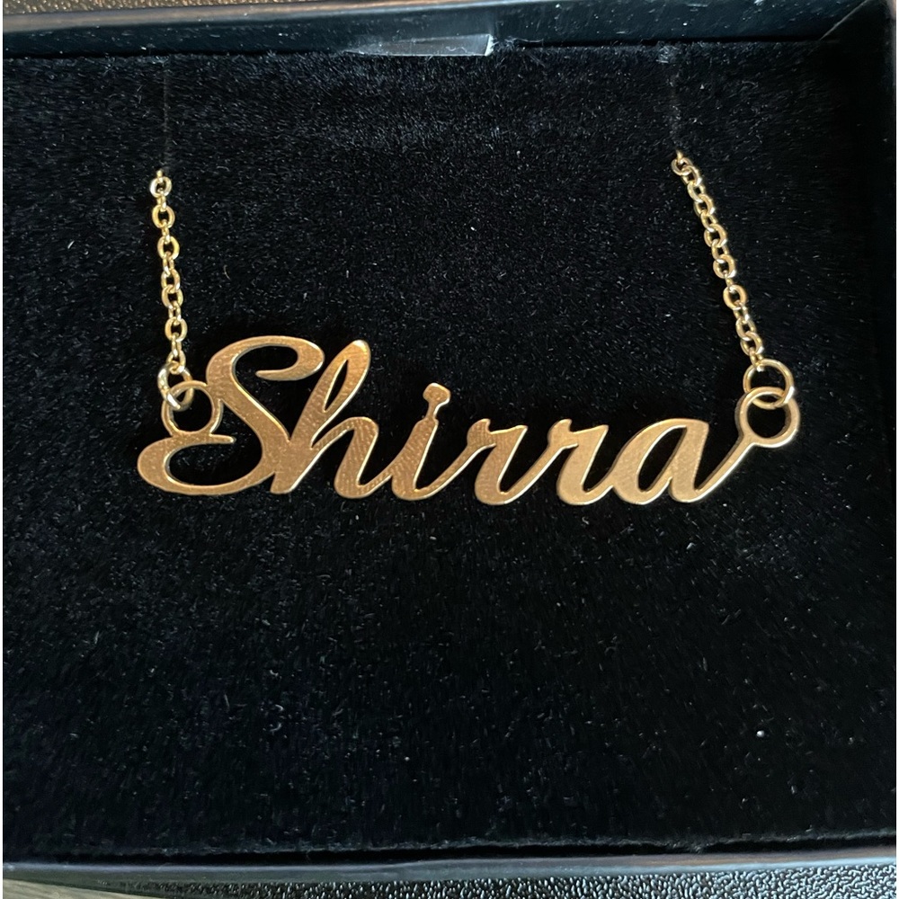 Mint & Lilly Name Necklace - Shirra